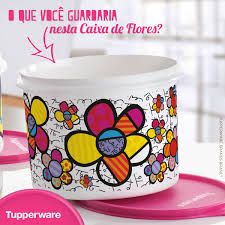 TUPPER CAIXA FLORES 1,7 L